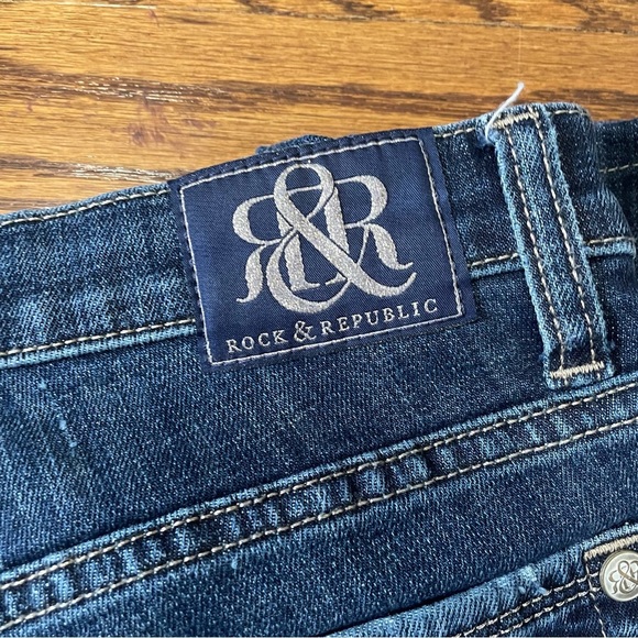 Rock & Republic Ladies Jeans Kasandra Style Size 6 - Picture 9 of 13